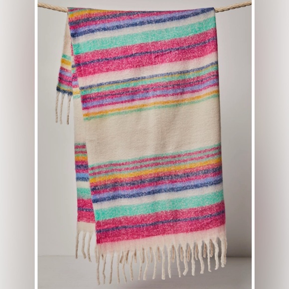 Free People Skye Stripe Blanket - Picture 2 of 8